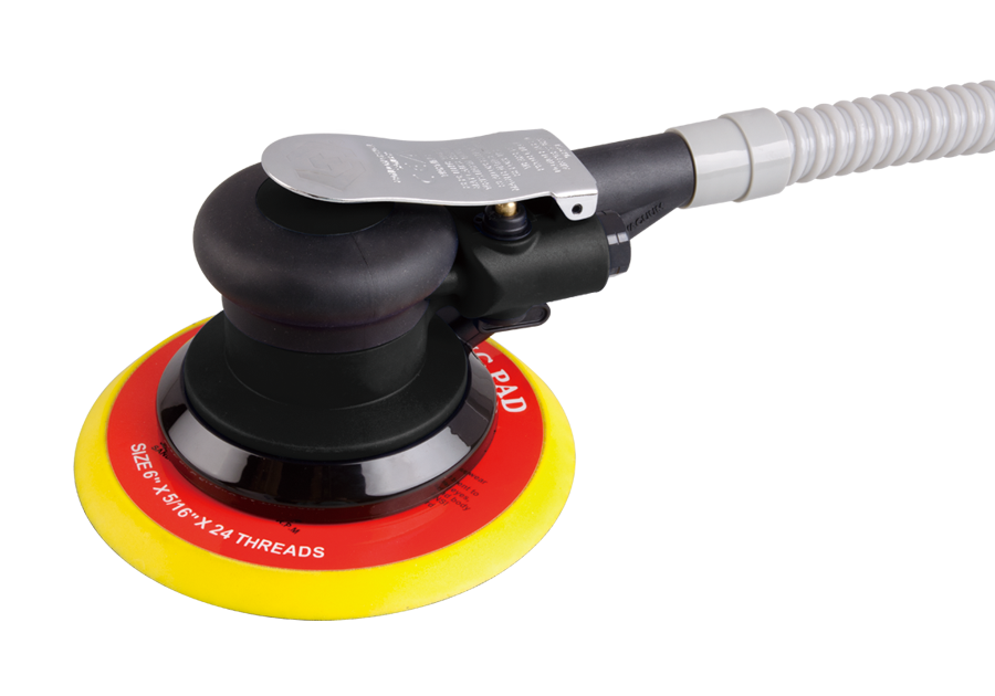 6″AIR RANDOM ORBITAL SANDER SELF-GENERATED VACUUM