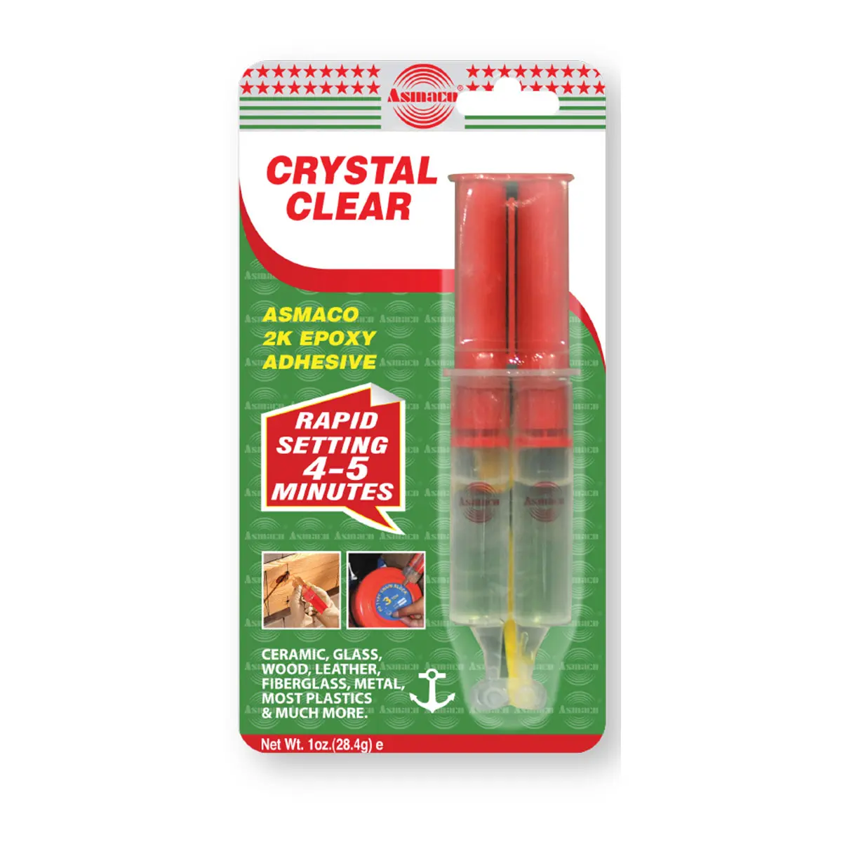 EPOXY STEEL- CRYSTAL CLEAR