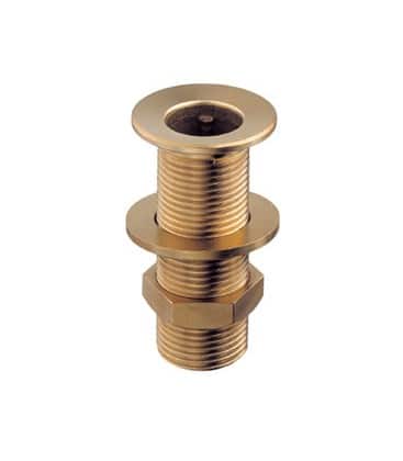 Through hull outlet, brass