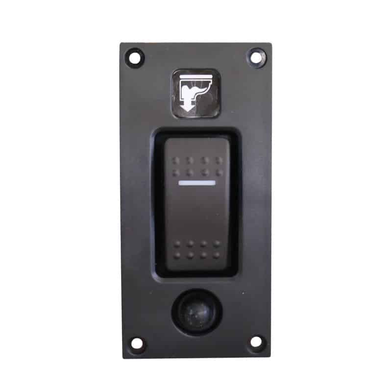 Electric Toilet Flush Switch with Circuit Protection